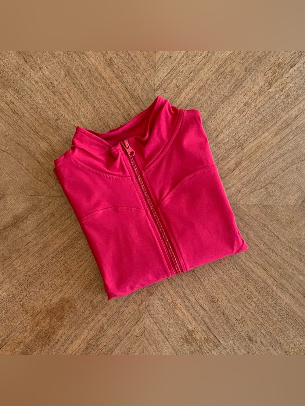 FH Raspberry Sculpt Zip Up Jacket